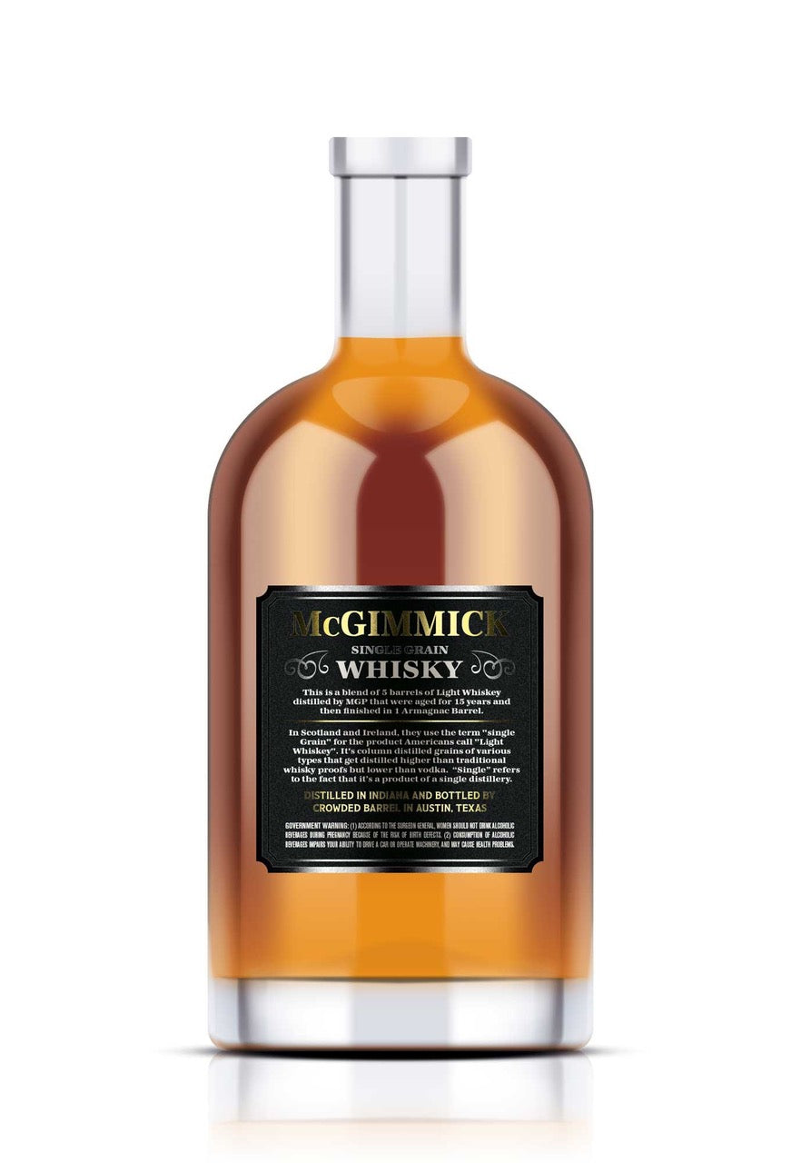 McGimmick 15yr Single Grain Whiskey Armagnac Finish